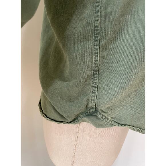 MOTHER Green Button Down Shirt - Picture 9 of 9